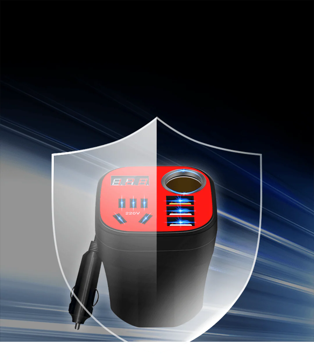 TurboDock – Car Mounted Fast Charger