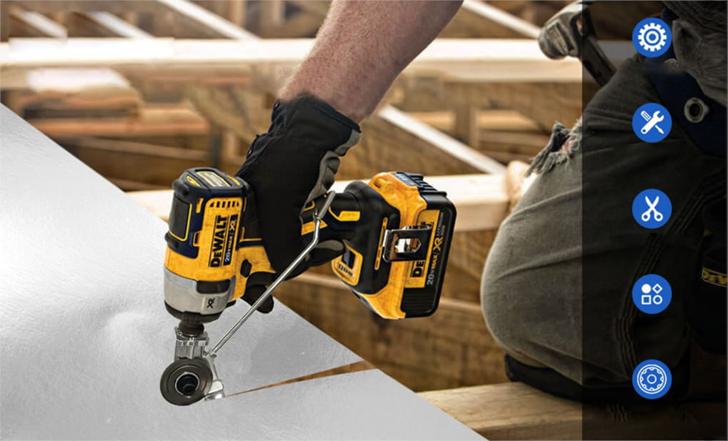 SteelSlice – Electric Drill Plate Cutter