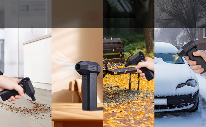 TurboJet – High-Speed Mini Air Blower Cleaner