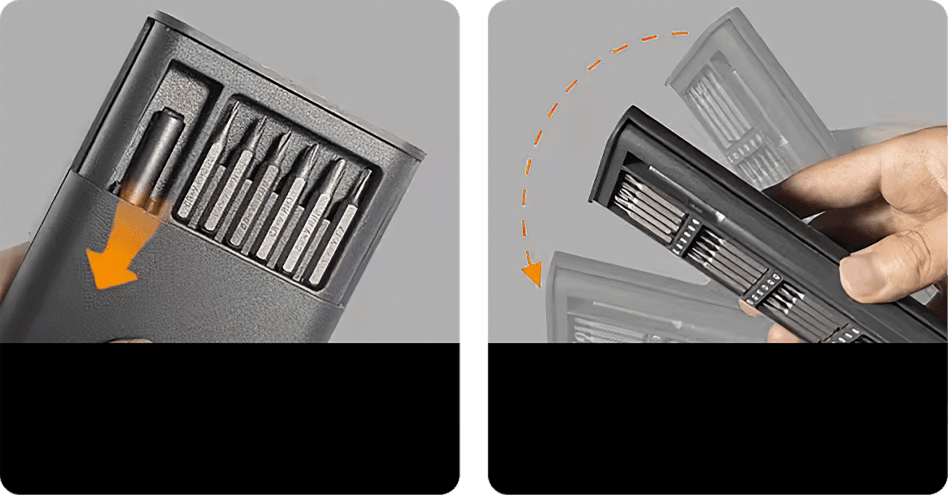 GearEdge - Magnetic Precision Screwdriver Kit