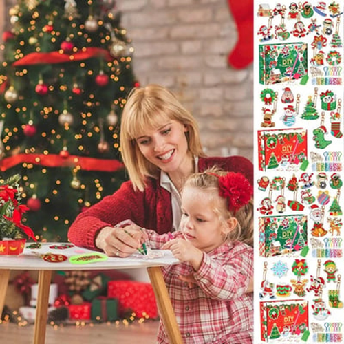 SparkleFest – Christmas Diamond Art Sticker Kit