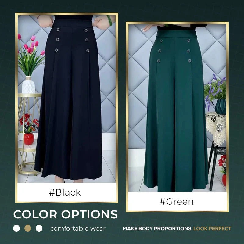 FlowEase – Skin Soft Pleated Wide Leg Pants