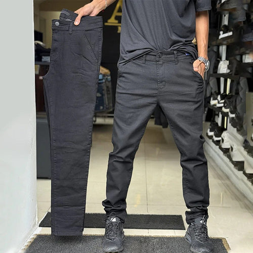 UrbanTailor – Men’s Slim-Fit Casual Solid Pants