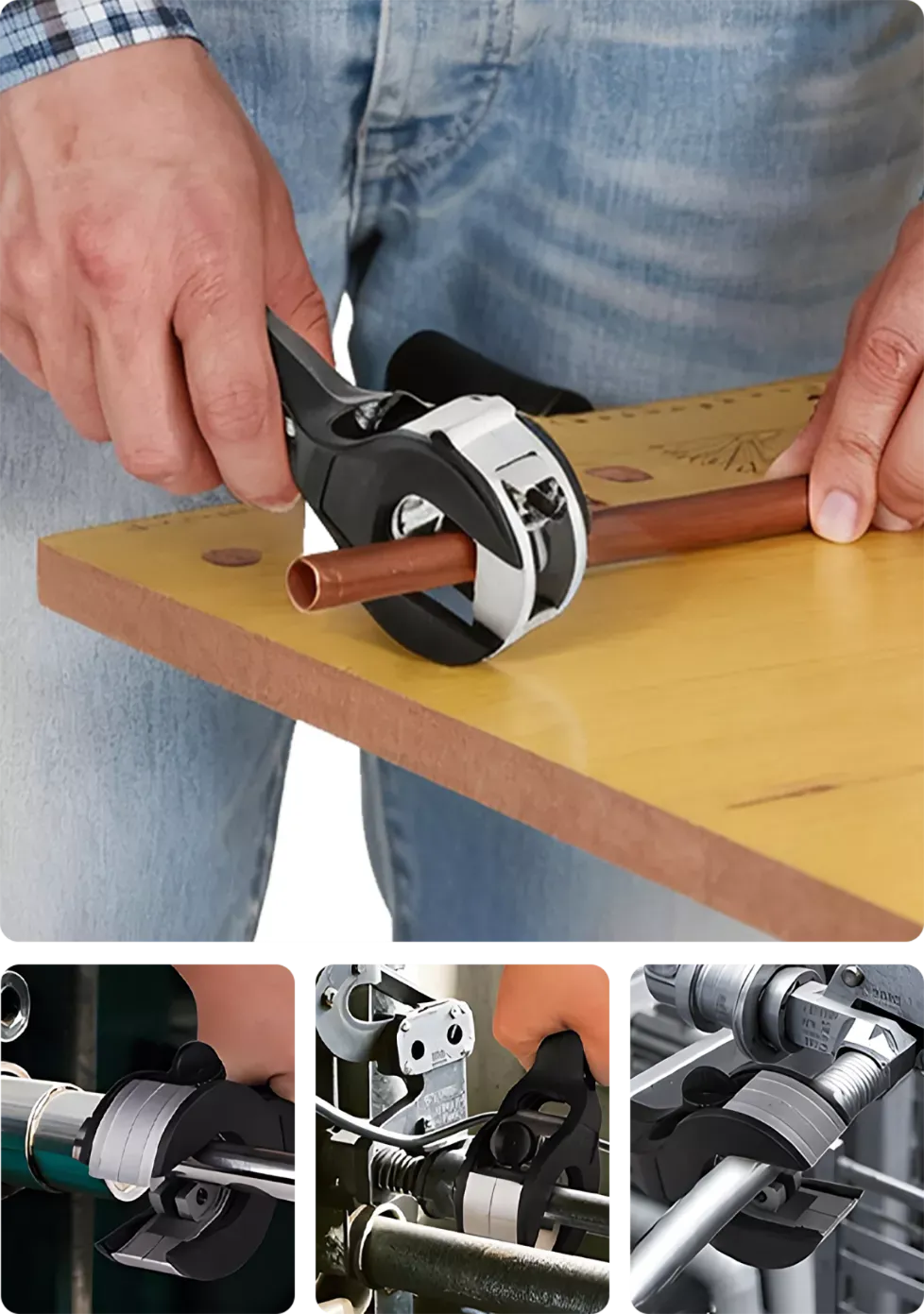 CutMaster – Heavy-Duty Ratchet Pipe Cutter