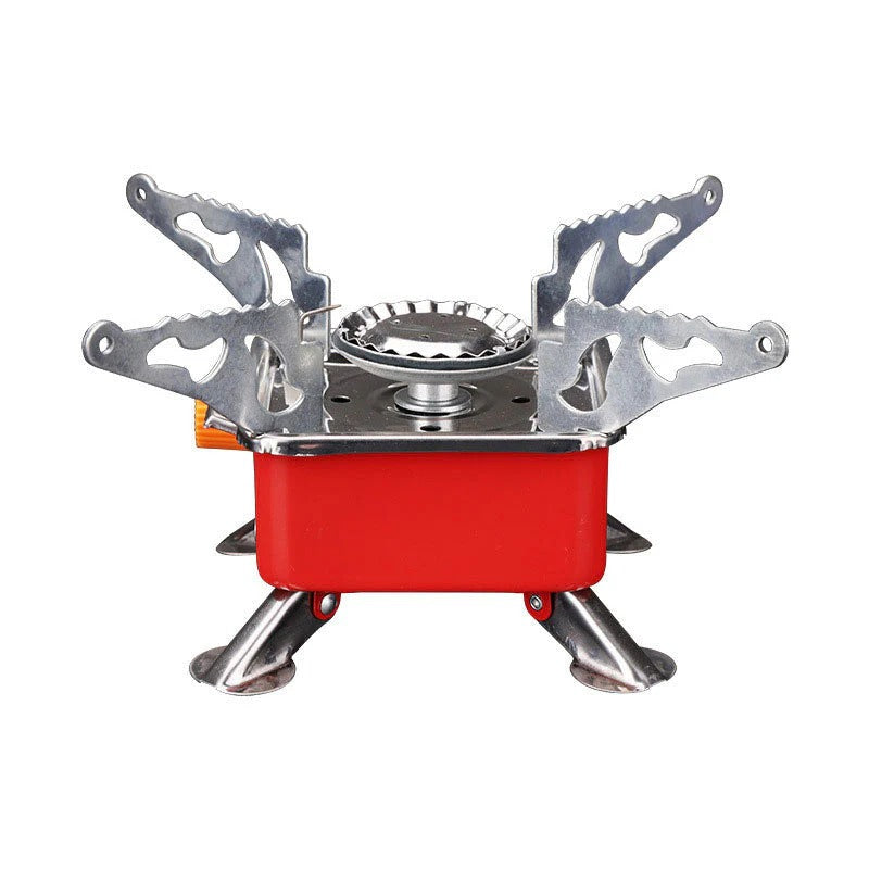 LotusFold – Portable Small Square Stove for Outdoor Cooking