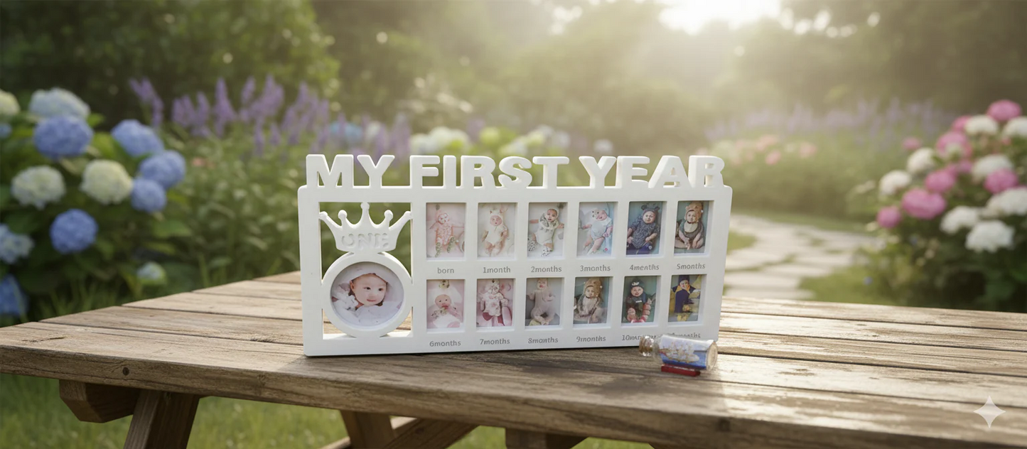 TinyTreasures – First Year Memory Frame