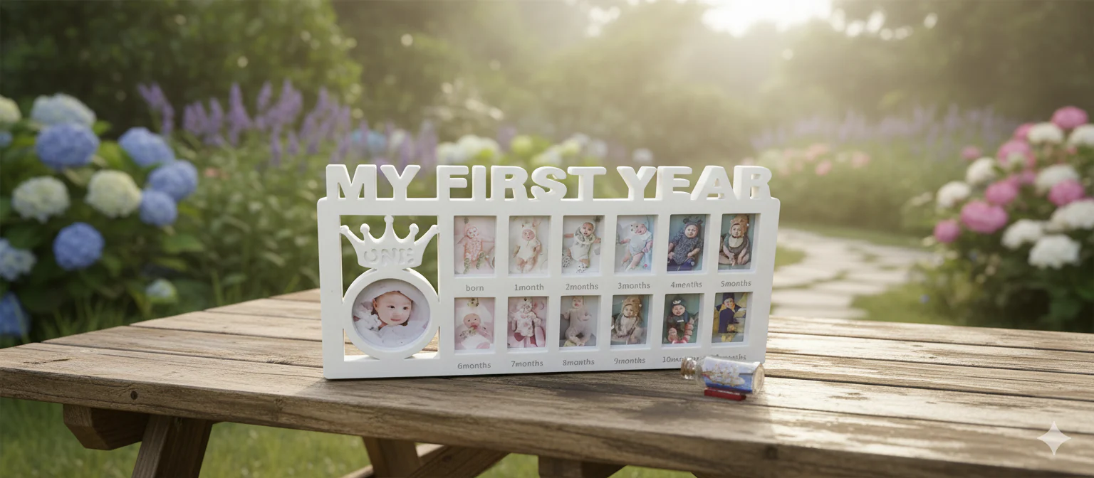 TinyTreasures – First Year Memory Frame