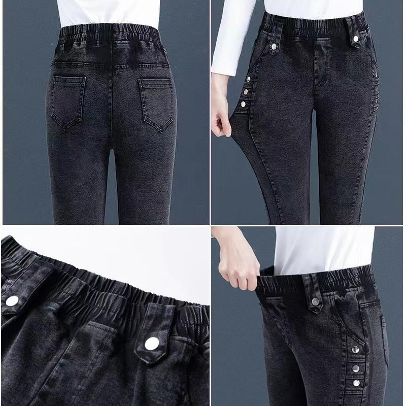 WarmFlex – Plush Skinny Jeans for Women