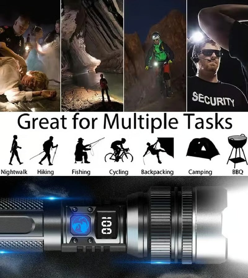 GlowCharge | 2-in-1 Flashlight & Power Bank