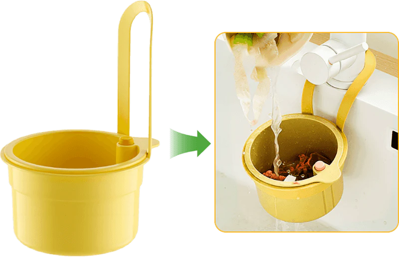 AquaNest – Smart Sink Draining Basket