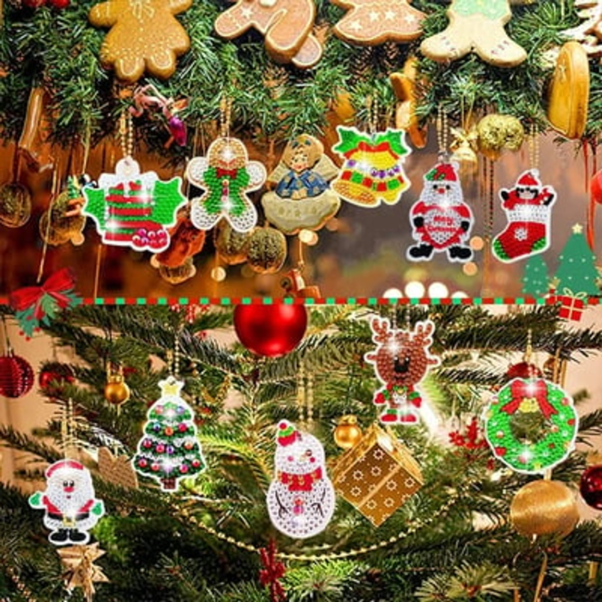 SparkleFest – Christmas Diamond Art Sticker Kit