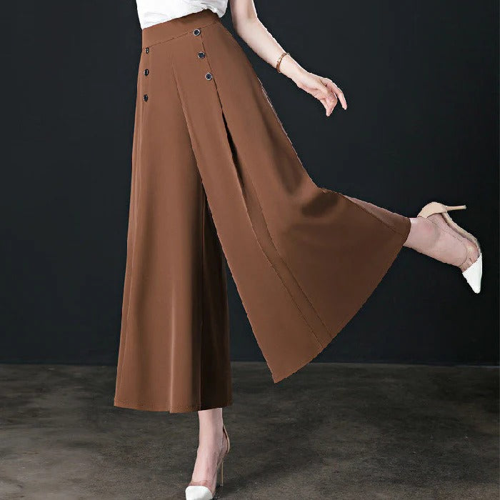 FlowEase – Skin Soft Pleated Wide Leg Pants