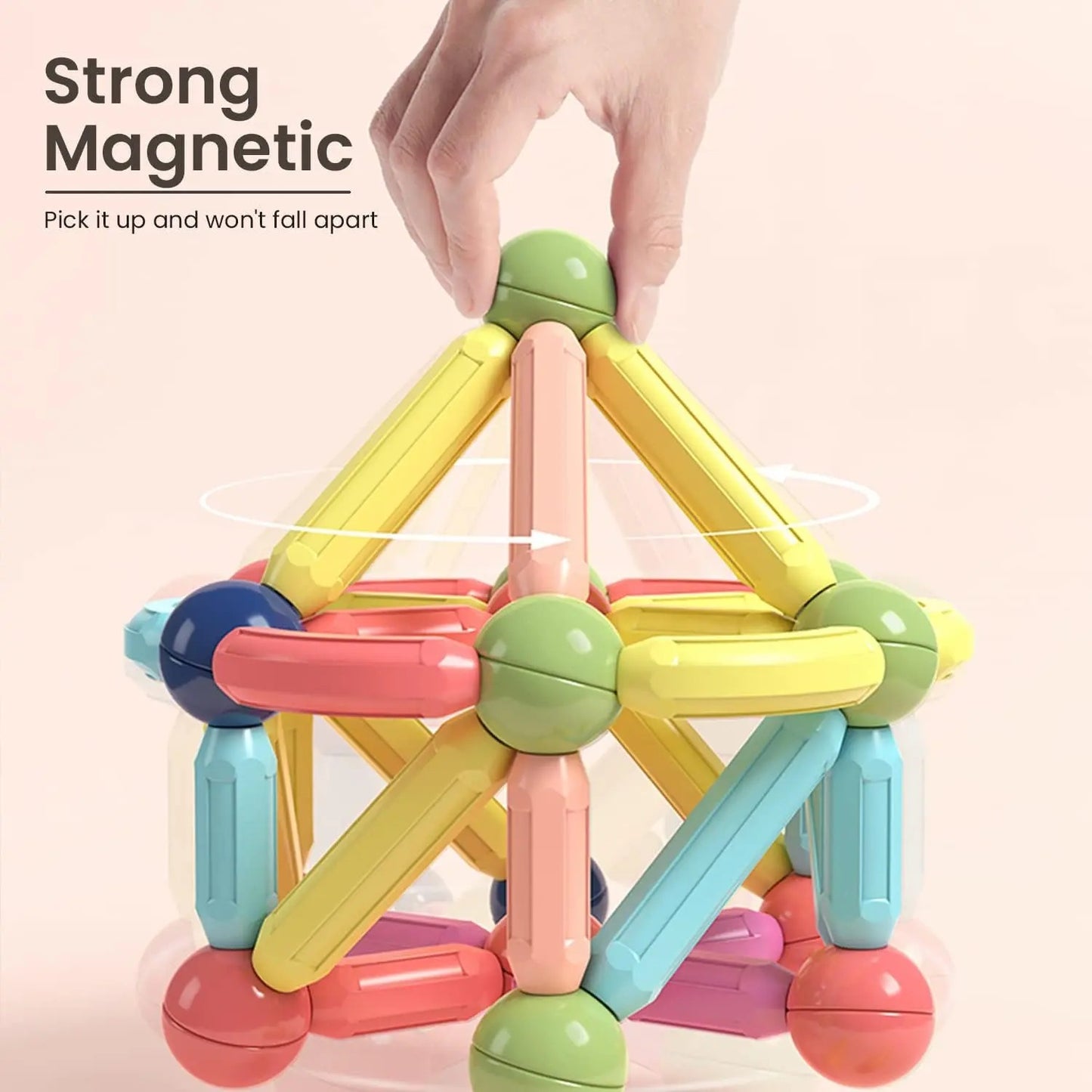 BrainiBlox – Smart Magnetic Construction Toy