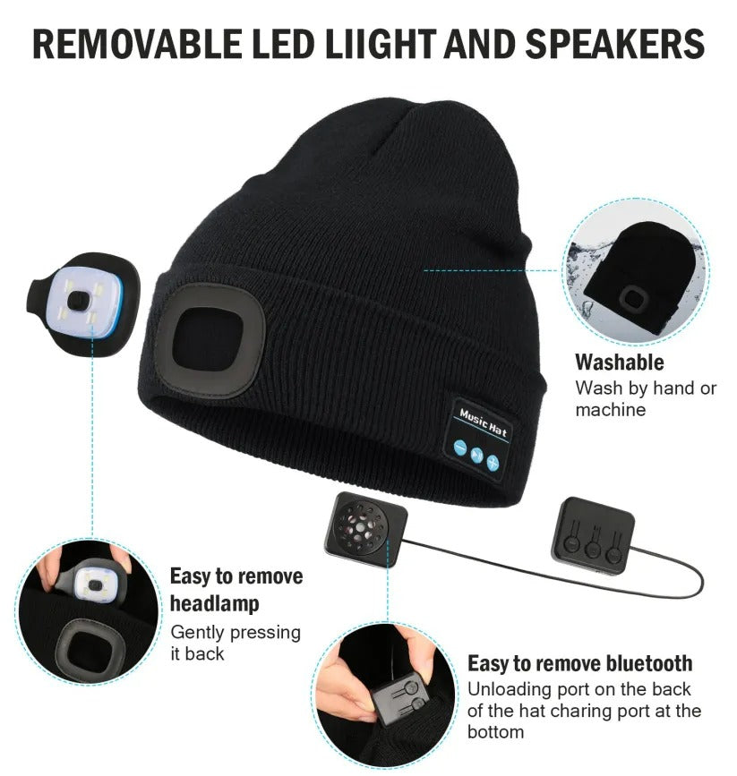 SmartWarm – Unisex Bluetooth Beanie