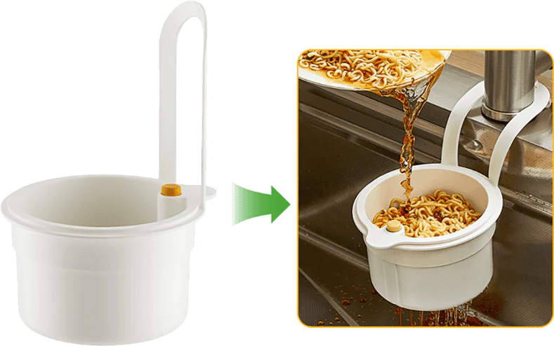 AquaNest – Smart Sink Draining Basket