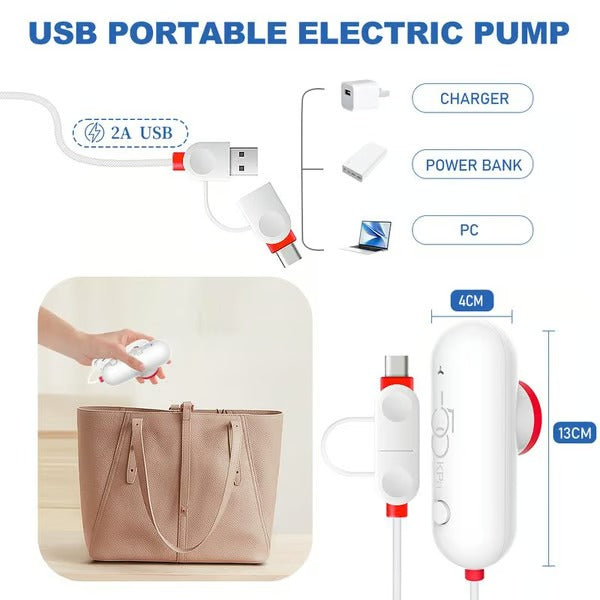 PackMate – 9 Pack Compression Bags with USB Pump