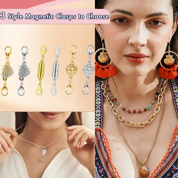 ClaspEase – Magnetic Necklace Closures Set