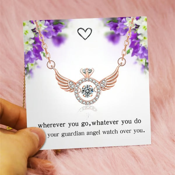 CelestiWings - Winged Heart Pendant
