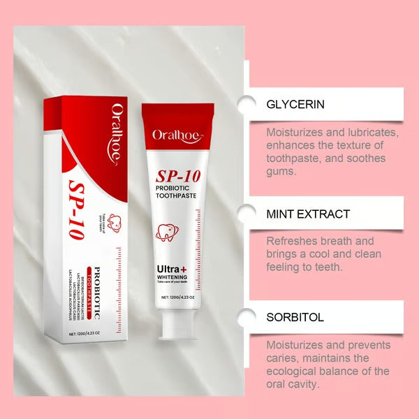 FreshBiome – Probiotic Toothpaste with Spring Mint Burst