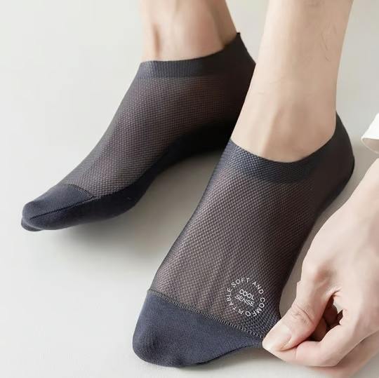 BareLuxe – Combed Cotton Liner Socks