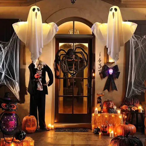 GlowHaunt – DIY LED Ghost Lights for Halloween Decor