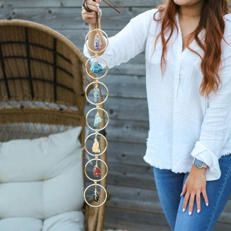 AuraRoots – Handcrafted Crystal Wall Art