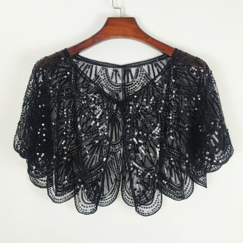 LumiWrap – Sequined Glamour Shawl
