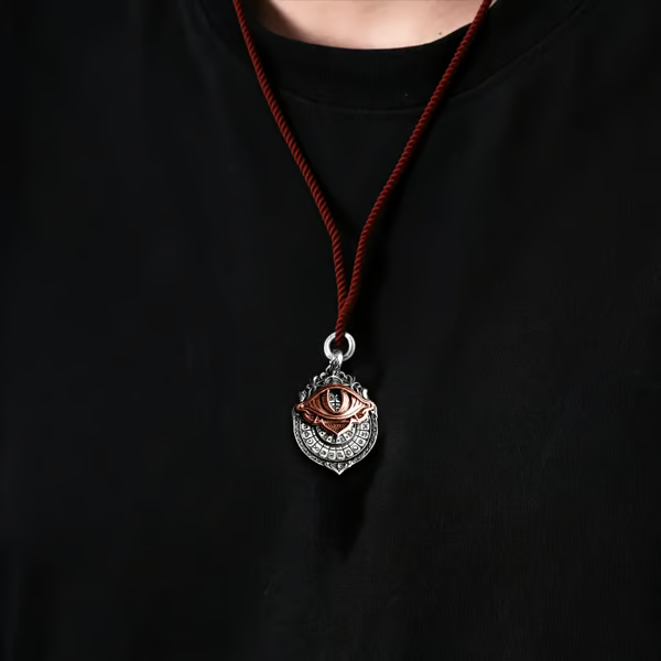 ArcanaGaze – Handmade Tarot Vision Pendant
