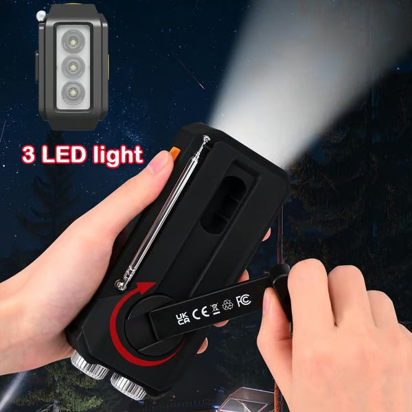 SolarTune – Hand-Crank Emergency Radio