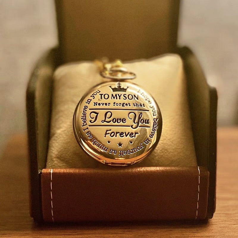 TimelessBond – Engraved Pocket Watch