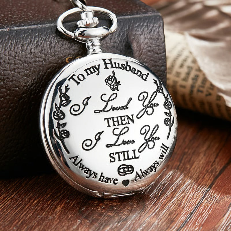 TimelessBond – Engraved Pocket Watch
