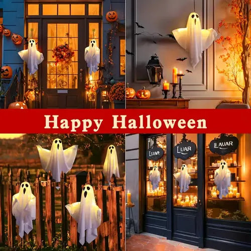 GlowHaunt – DIY LED Ghost Lights for Halloween Decor