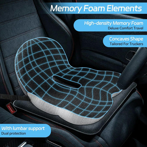 ComfyGrip – Non Slip Memory Foam Support Seat