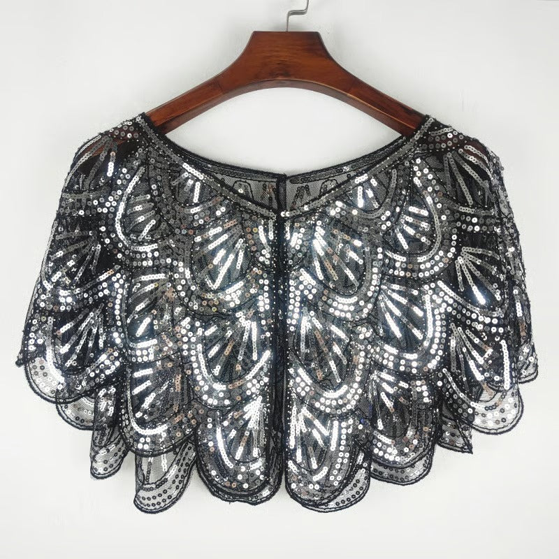 LumiWrap – Sequined Glamour Shawl