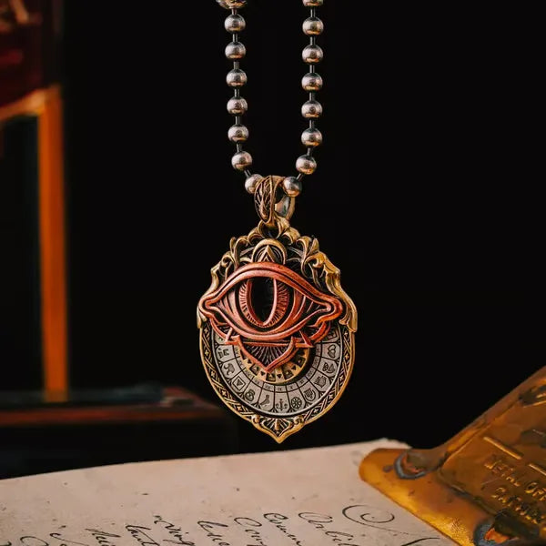 ArcanaGaze – Handmade Tarot Vision Pendant