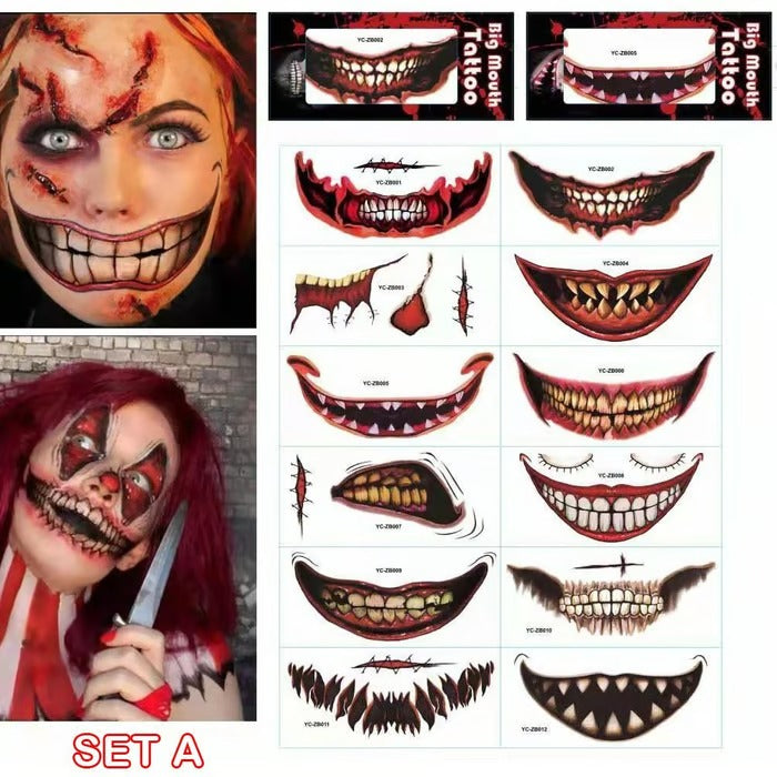 ScareSkin – Halloween Prank Temporary Tattoos