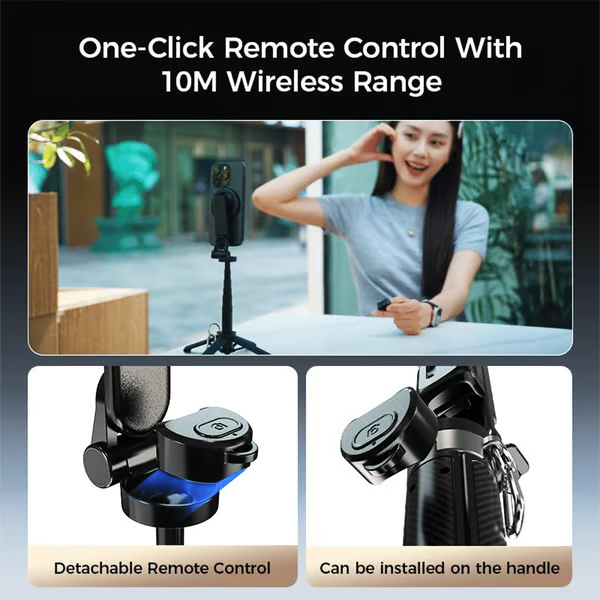 TwistShot – 360° Magnetic Multifunctional Selfie Stick