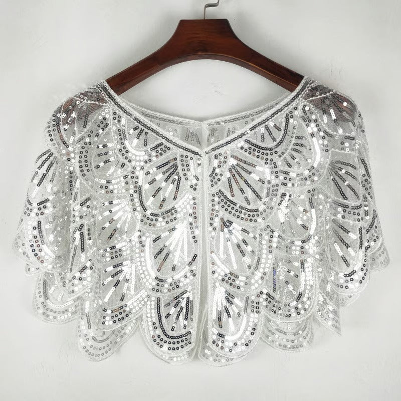 LumiWrap – Sequined Glamour Shawl