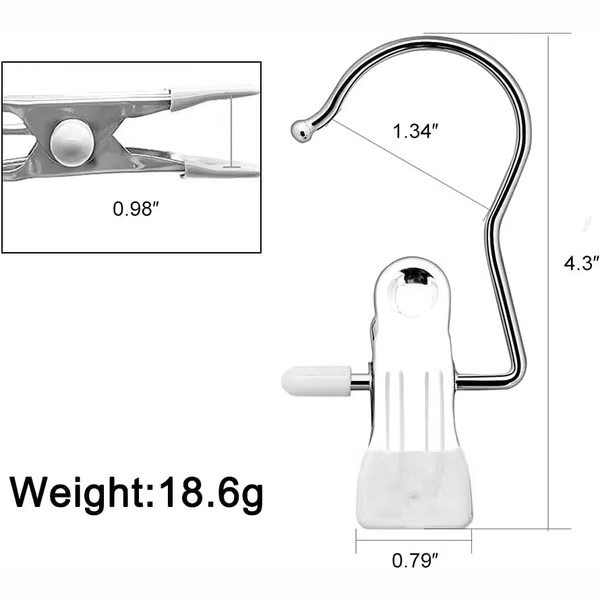 HookNest – Compact Wall Hook for Clothes & Hats