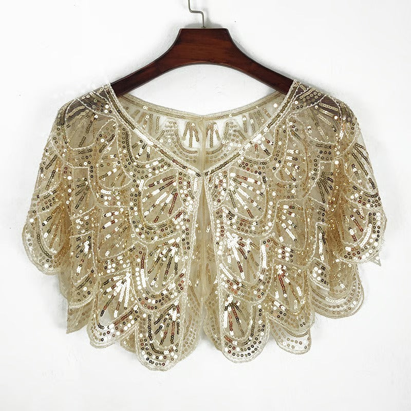 LumiWrap – Sequined Glamour Shawl