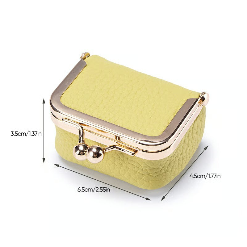 LuxeKeep – Compact PU Leather Jewelry Organizer Box