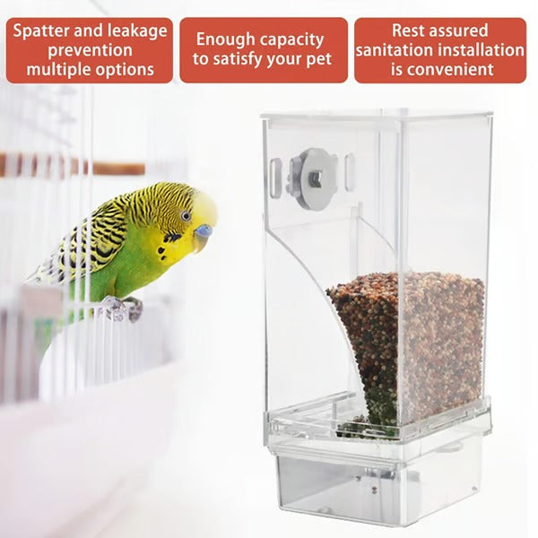 FeatherTidy – No Mess Automatic Bird Feeder