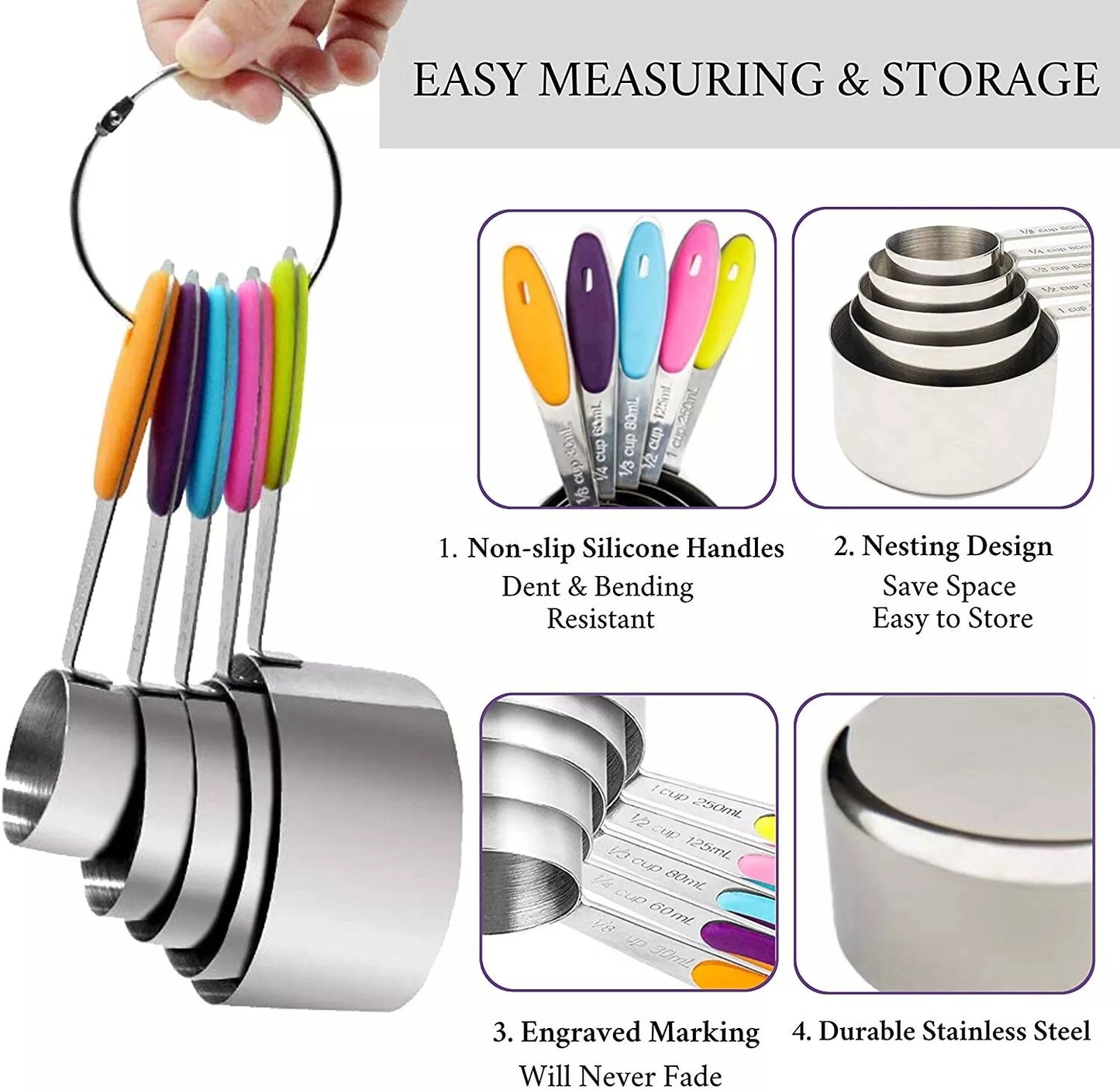 MagniSpoon – Sleek Magnetic Measuring Spoon Set