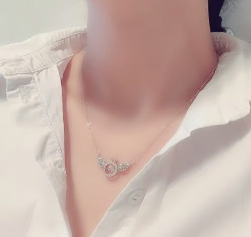CelestiWings - Winged Heart Pendant