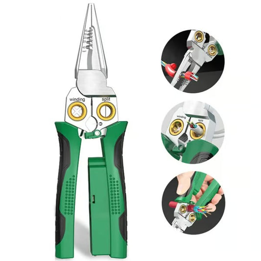 PowerClench – 8 in 1 Wire Twister & Voltage Tester (12–250V)