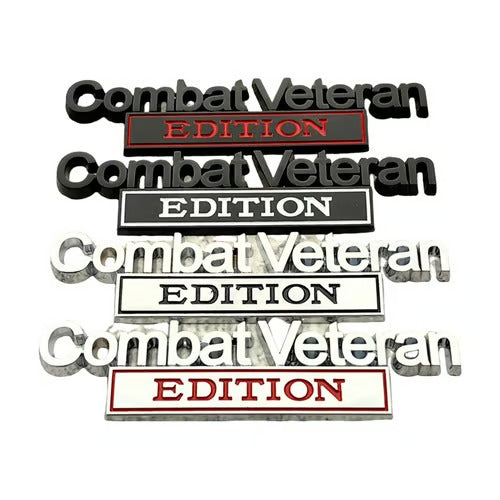ValorMark – Combat Veteran Edition Car Emblem