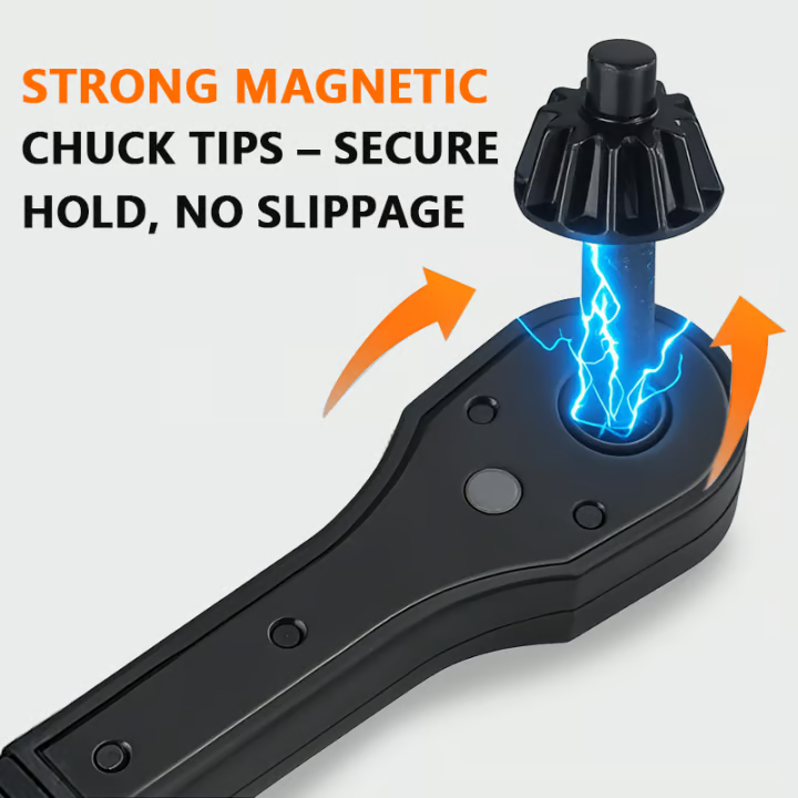 TwistTorque – Compact Ratchet Chuck Wrench
