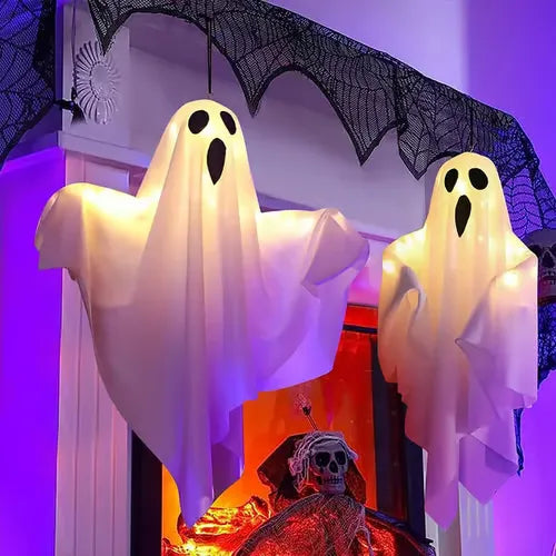 GlowHaunt – DIY LED Ghost Lights for Halloween Decor