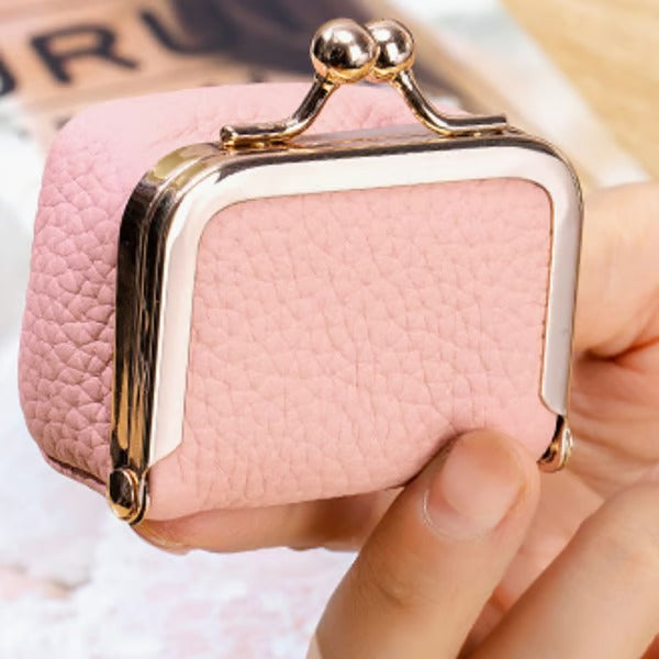 LuxeKeep – Compact PU Leather Jewelry Organizer Box