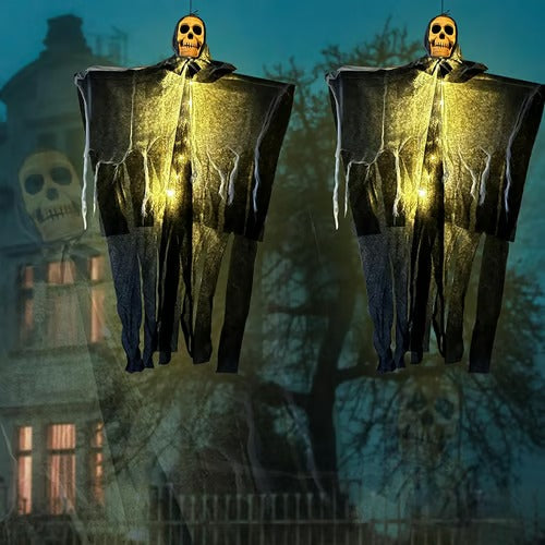 GlowHaunt – DIY LED Ghost Lights for Halloween Decor